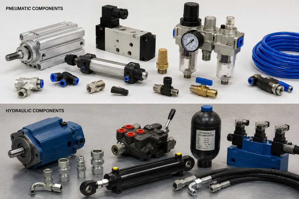 Pneumatic & Hydraulic Components